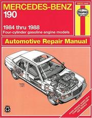 Cover of: Mercedes-Benz 190: automotive repair manual