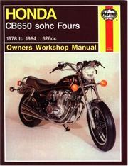 Cover of: Honda CB650 sohc Fours 1978 to 1984 (Owners Workshop Manual)