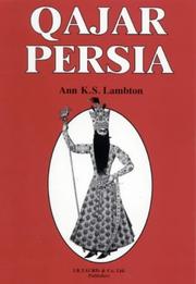 Cover of: Qājār Persia by Ann K. S. Lambton