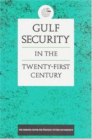 Cover of: Gulf Security in the Twenty-First Century (Emirates Center for Strategic Studies and Research) by 