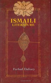 Cover of: Ismaili Literature by Farhad Daftary