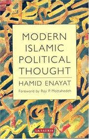 Cover of: Modern Islamic political thought by Hamid Enayat