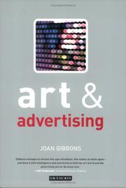 Cover of: Art and advertising by Joan Gibbons