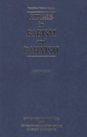Cover of: Rituals in Babism and Baha'ism