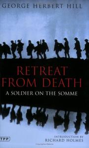 Cover of: Retreat from Death by George Herbert Hill, Richard Holmes