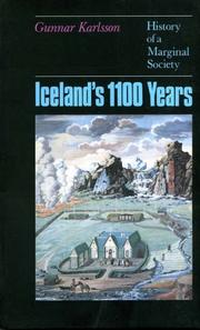 Cover of: Iceland's 1100 years by Gunnar Karlsson.