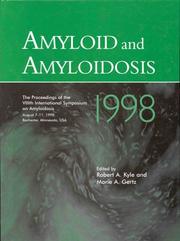 Cover of: Amyloid and Amyloidosis 1998 by R.A. Kyle, Robert A. Kyle, Morie A. Gertz