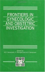 Frontiers in gynecologic and obstetric investigation by Foundation Congress of the European Society for Gynecologic and Obstetric Investigation (1993 Madonna di Campiglio, Italy)