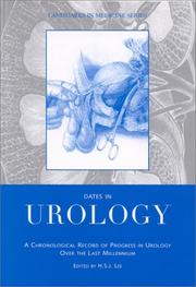 Cover of: Dates in Urology: A Chronological Record of Progress in Urology over the Last Millennium (Landmarks in Medicine)