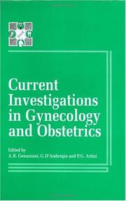 Cover of Current Investigations in Gynecology and Obstetrics