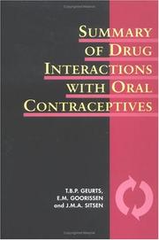 Summary of drug interactions with oral contraceptives by T. B. P. Geurts