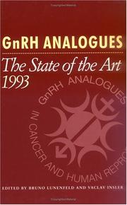 Cover of: GnRH Analogues: The State of the Art 1993