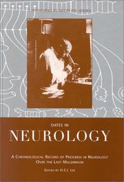 Cover of: Dates in Neurology: A Chronological Record of Progress in Neurology over the Last Millennium (Landmarks in Medicine)