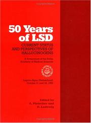 Cover of: 50 years of LSD by edited by A. Pletscher and D. Ladewig.