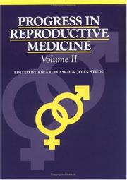 Cover of: Progress in Reproductive Medicine, Volume II (Vol 2. Issn 1358-8702) by 