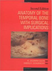 Cover of: Anatomy of the temporal bone with surgical implications