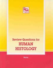 Cover of: Review questions for human histology by E. Robert Burns