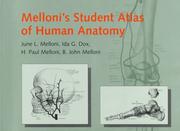 Cover of: Melloni's student atlas of human anatomy by June L. Melloni ... [et al.] ; illustrated by the authors.