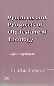 Cover of: Problems and prospects of Old Testament theology