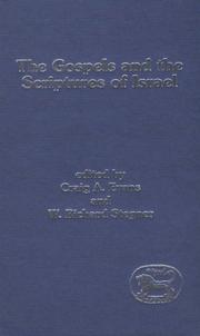 Cover of: The Gospels and the Scriptures of Israel