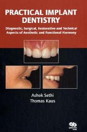 Cover of: Practical Implant Dentistry: Diagnostic, Surgical, Restorative And Technical Aspects Of Aesthetic And Functional Harmony