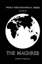 Cover of: The Maghreb by Anthony G. Pazzanita