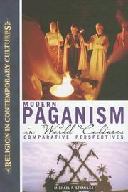 Cover of: Modern Paganism in World Cultures | Michael Strmiska