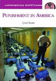 Cover of: Punishment in America by Cyndi Banks