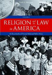 Cover of: Religion and the Law in America by Scott Merriman