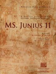 Cover of: MS. Junius 11 by Bernard J. Muir