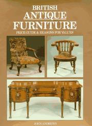 Cover of: British antique furniture by Andrews, John