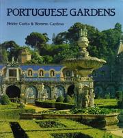 Cover of: Portuguese gardens by Helder Carita