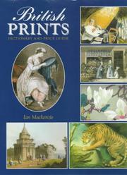 Cover of: British Prints: Dictionary & Price Guide