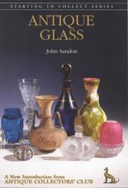 Cover of: Antique glass by John Sandon