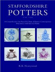 Cover of: Staffordshire potters, 1781-1900: a comprehensive list assembled from contemporary directories with selected marks