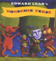 Cover of: Edward Lear's nonsense verse