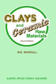 Cover of: Clays and ceramic raw materials
