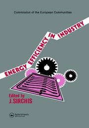 Cover of: Energy Efficiency in Industry (Eur (Series), 11490.) by J. Sirchis