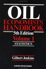 Cover of: Oil Economists' Handbook: Statistics