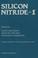 Cover of: Silicon nitride