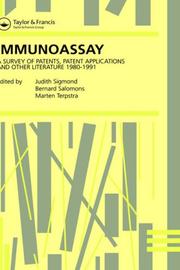 Cover of: Immunoassay by 