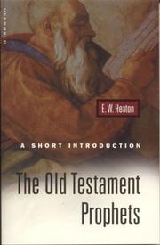 Cover of: Old Testament Prophets (Short Introduction)