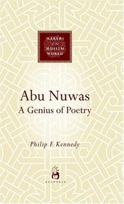 Cover of: Abu Nuwas (Makers of the Muslim World)