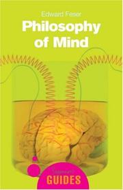 Cover of: Philosophy of Mind by Edward Feser