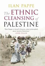 Cover of: The Ethnic Cleansing of Palestine by Ilan Pappé