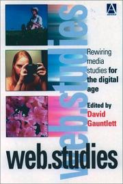 Cover of: Web.Studies by David Gauntlett