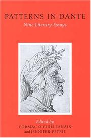 Cover of: Patterns In Dante: Nine Literary Essays