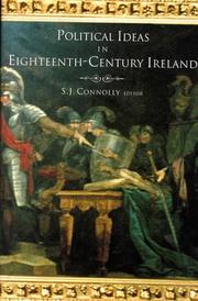 Cover of: Political ideas in eighteenth-century Ireland