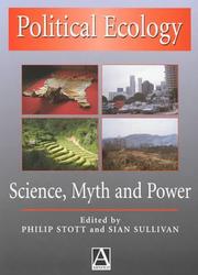 Cover of: Political Ecology: Science, Myth and Power (An Arnold Publication)