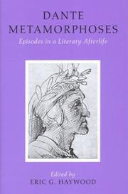 Cover of: Dante metamorphoses: episodes in a literary afterlife